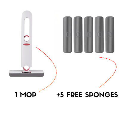 Practical and small mini mop for home