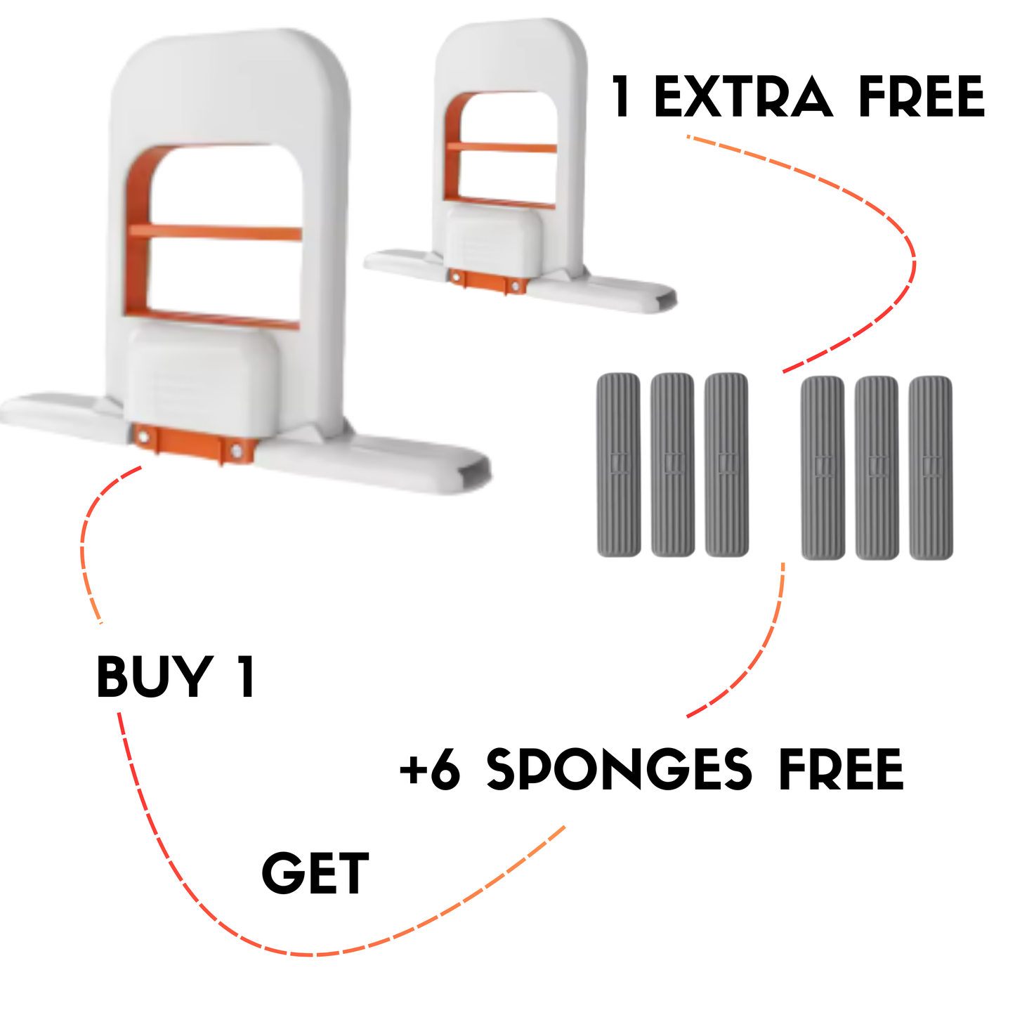 Practical and small mini mop for home